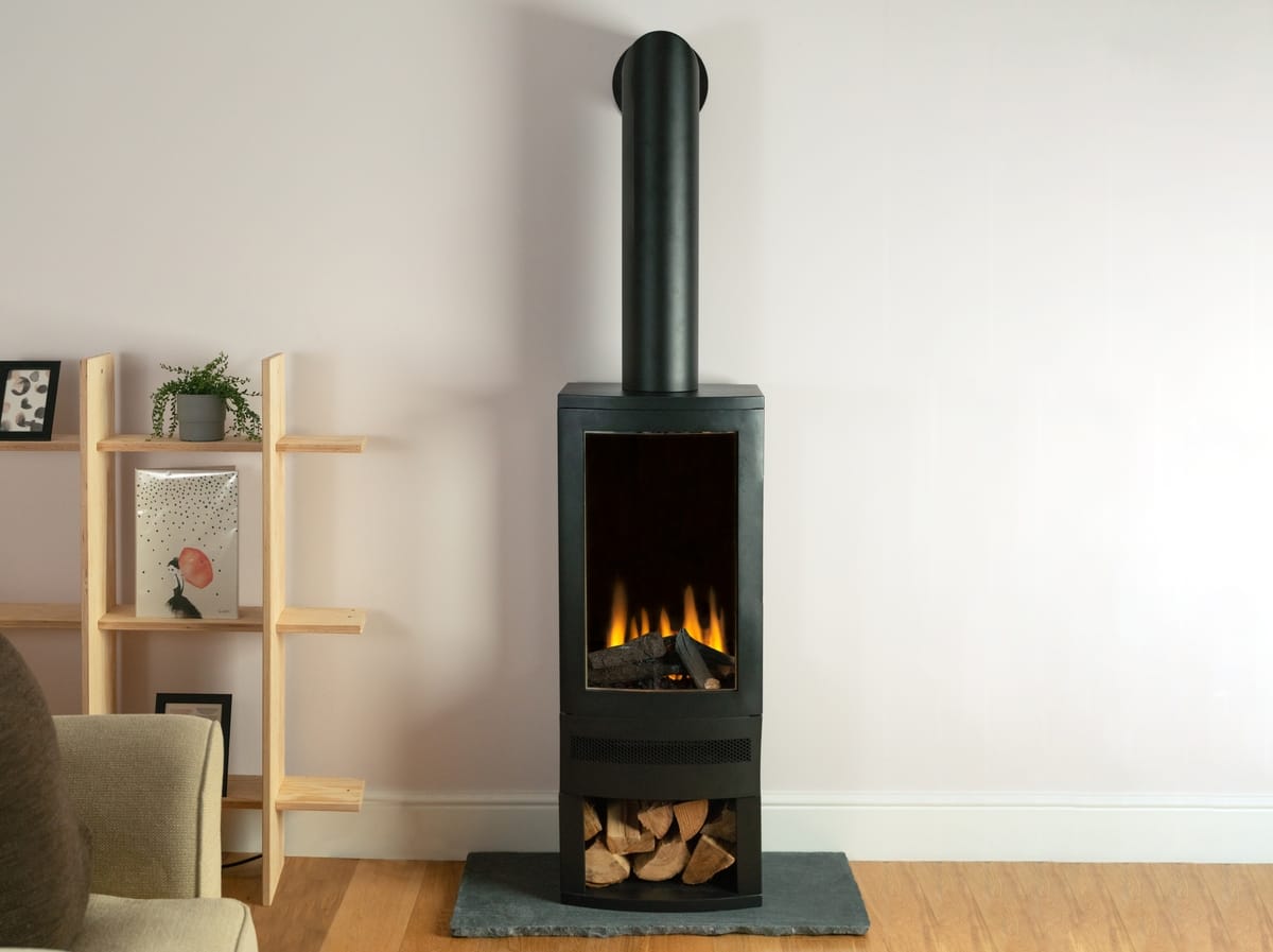 Bramshaw Stove With Log Storage